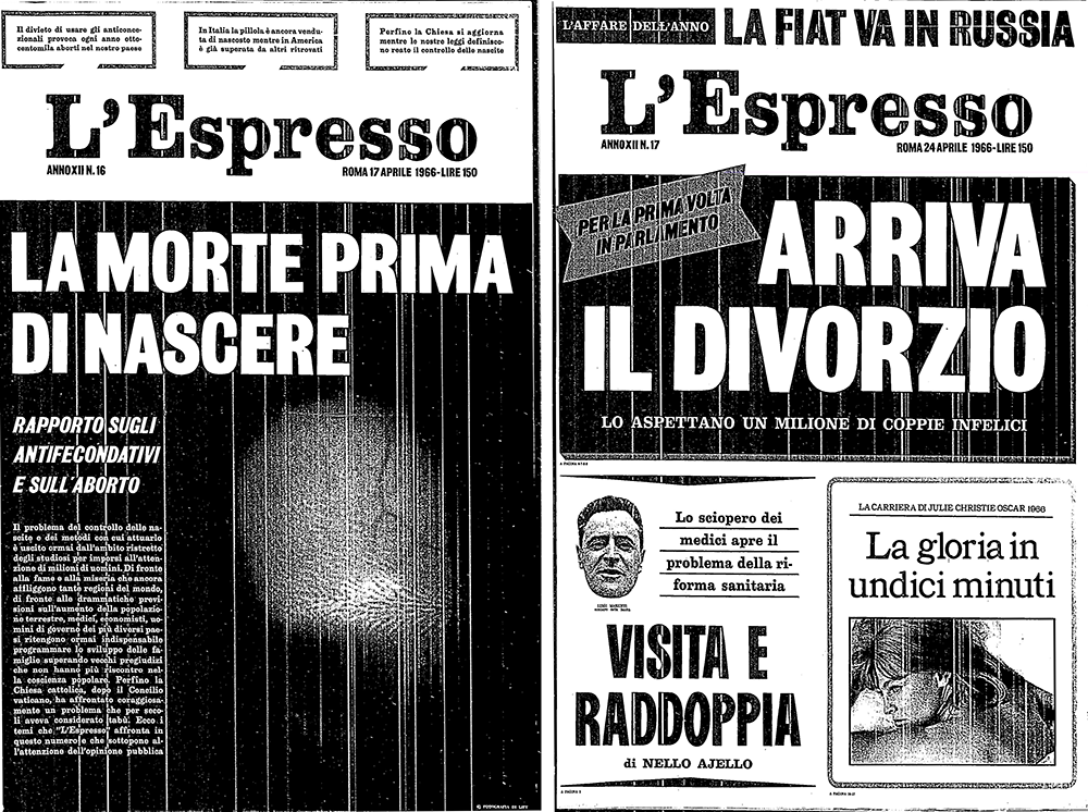 L'Espresso aborto