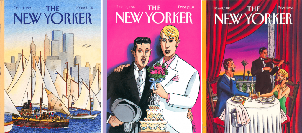 Cover New Yorker Loustal